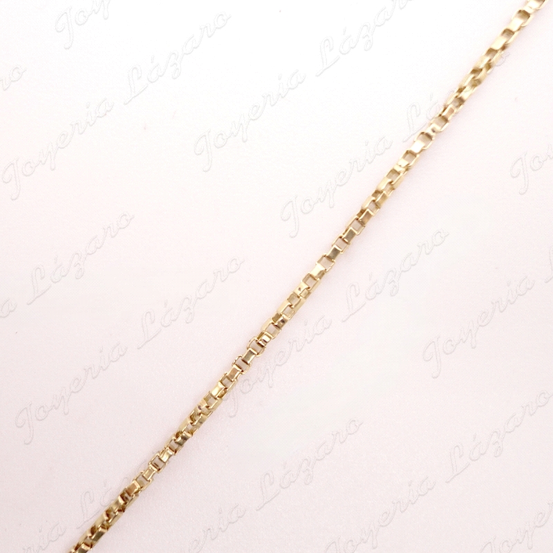 CADENA 65 CM. ORO 18KT OCASION VENECIANA 1MM                                                        