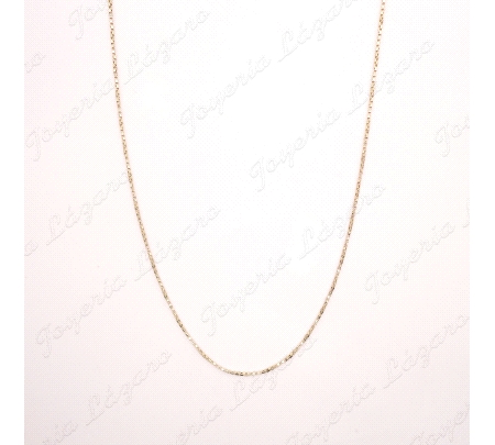 CADENA 65 CM. ORO 18KT OCASION VENECIANA 1MM
