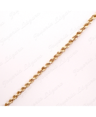 CADENA 60 CM. ORO 18KT OCASION CORDON SALOM.3.5MM                                                   