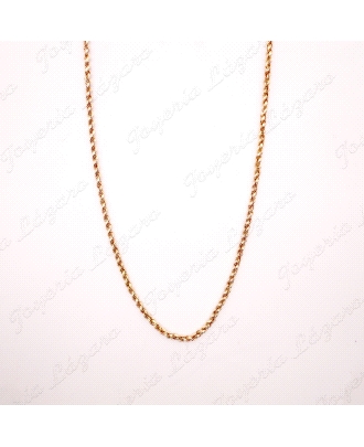 CADENA 60 CM. ORO 18KT OCASION CORDON SALOM.3.5MM                                                   