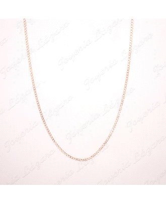 CADENA 50 CM. ORO 18KT OCASION BARBADA 2MM                                                          