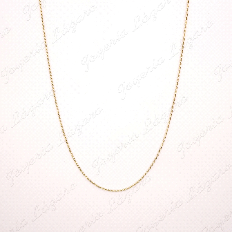 CADENA 50 CM. ORO 18KT OCASION CORDON SALOM. 1.5MM                                                  