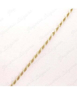 CADENA 50 CM. ORO 18KT OCASION CORDON SALOM. 1.5MM                                                  