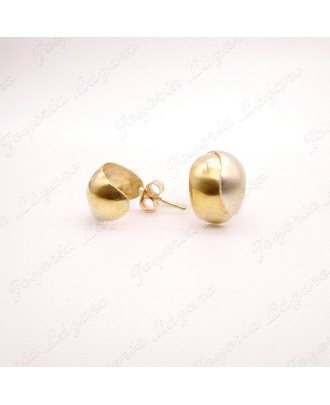 PEND. ORO 18KT OCASION BICOLOR COCHA PRESION                                                        