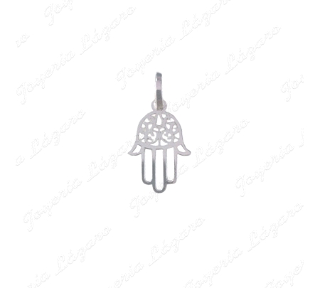 COLGANTE PLATA MANO DE FATIMA