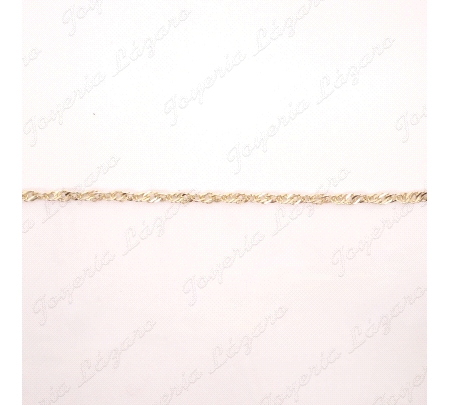 PULSERA ORO 18KT OCASION SINGAPUR 15CM