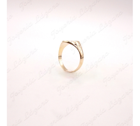 SORTIJA ORO 18KT OCASION SELLO OVAL                                                                 
