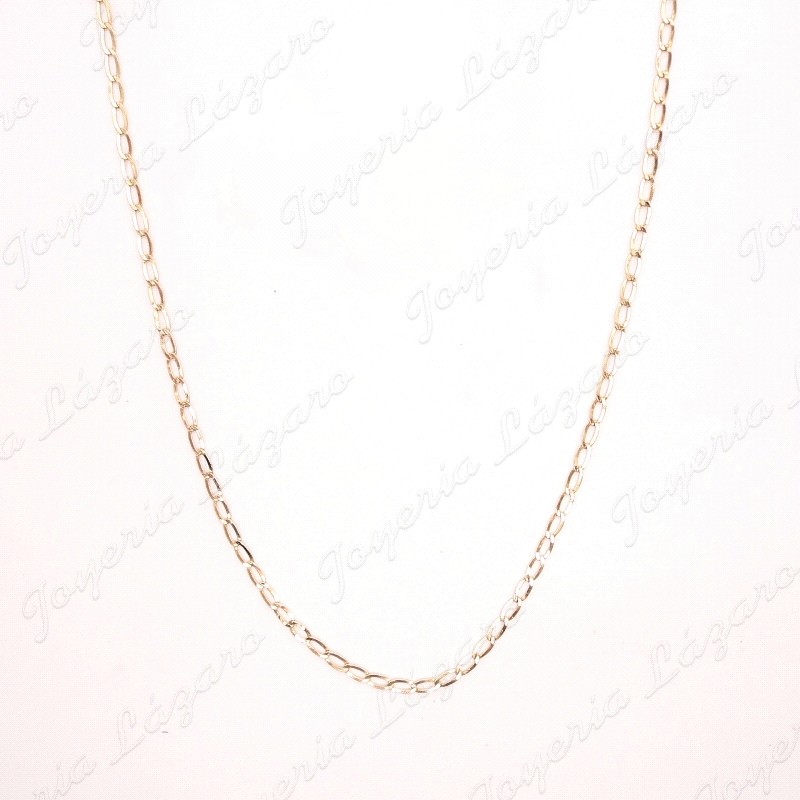 CADENA 50 CM. ORO 18KT OCASION BARBADA 2.5MM CLARA                                                  