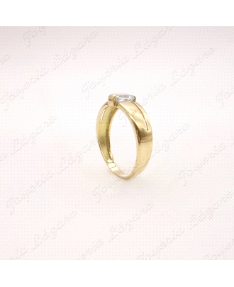 SORTIJA ORO 18KT OCASION AGUAMARINA                                                                 