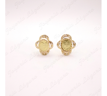 PEND. ORO 18KT OCASION ENAMORADOS  C. OMEGA                                                         