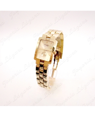 RELOJ 18KTS DUWARD SRA. CUADRADO                                                                    