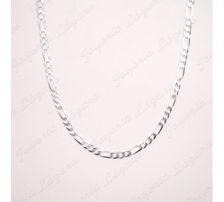 CADENA 60 CM. PLATA  CARTIER 3X1 5MM PLANA                                                          
