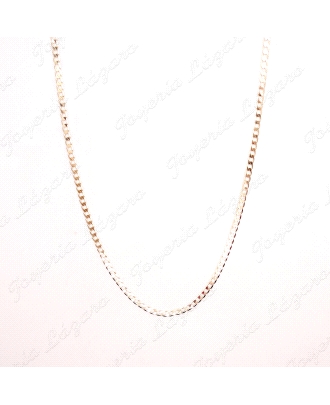 CADENA 60 CM. ORO 18 KTS BARBADA MACIZA 2.5MM                                                       