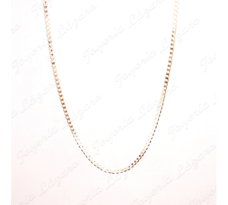 CADENA 60 CM. ORO 18 KTS BARBADA MACIZA 2.5MM