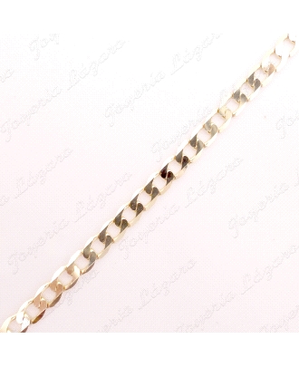CADENA 60 CM. ORO 18 KTS BARBADA MACIZA 2.5MM                                                       