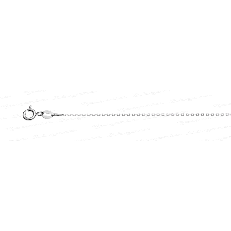 CADENA 45 CM. PLATA FORZADA LIGERA 0.95MM ANCHO                                                     