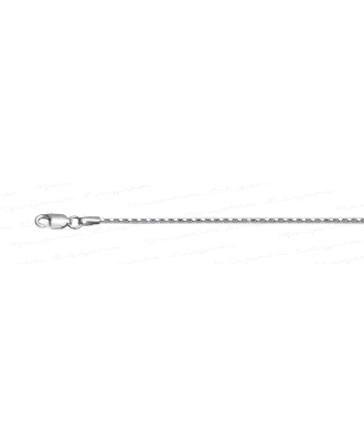 CADENA 45 CM. PLATA PALOMITA PLANA RODIADA ANCHO 1.2MM                                              