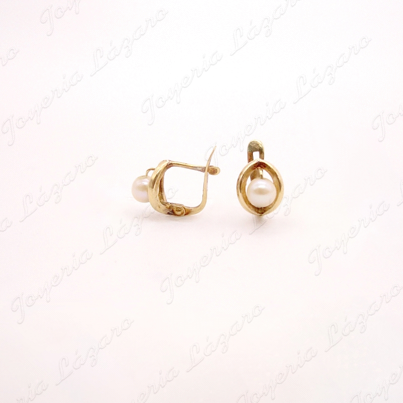 PEND. TORN. ORO 18KT OCASION PERLITA PASADA C. CAT.                                                 