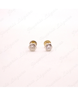 PEND. TORN. ORO 18KT OCASION FLOR CON CIRCONITA BOCELADA                                            