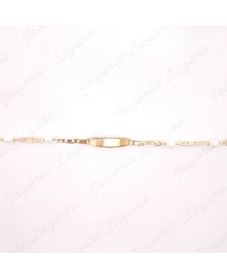 ESCLAVA BEBE ORO 18KT OCASION PERLITAS                                                              