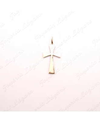 CRUZ ORO 18KT OCASION BIZANTINA PLANA 16X26                                                         