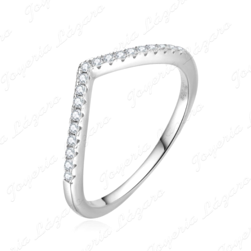 SORTIJA PLATA MICROENGASTE FORMA PICO                                                               