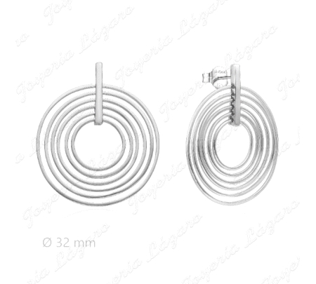 PEND. AROS PLATA MAYOR A MENOR TIPO ESPIRAL