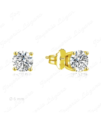 PEND. PLATA CHAPADA ORO CIRCO 6MM C. PRES.                                                          