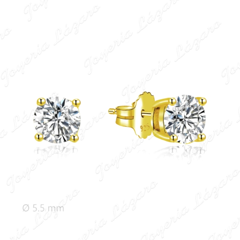 PEND. PLATA CHAPADA ORO CIRCO 5.5MM                                                                 