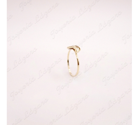 SORTIJA ORO 18KT OCASION MOTIVO BANDAS CALADAS                                                      