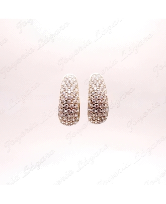 PEND. ORO 18KT OCASION C. OMEGA BICOLOR MEDIA CONCHA CIRCO EN PABE                                  
