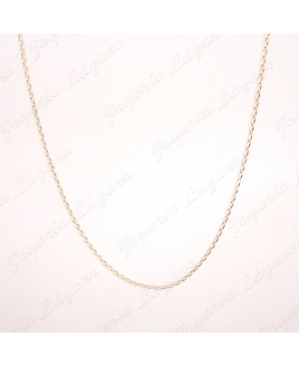 CADENA 60 CM. ORO 18KT OCASION  BARBADA                                                             