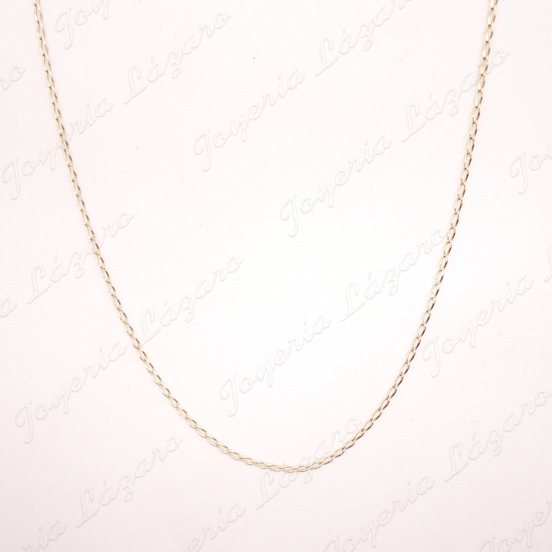 CADENA 60 CM. ORO 18KT OCASION  BARBADA                                                             