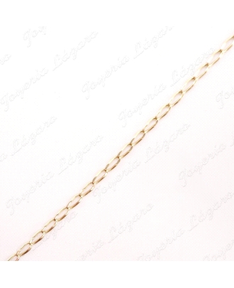 CADENA 60 CM. ORO 18KT OCASION  BARBADA                                                             