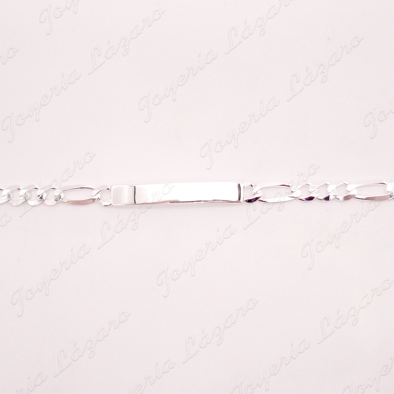ESCLAVA PLATA 3X1 7MM MACIZA                                                                        