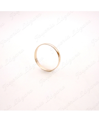 ALIANZA ORO 18KT OCASION 1/2 CAÑA 3MM                                                               