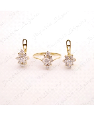 JUEGOS ORO 18KT OCASION ROSETON CIRCO,PEN. CAT.+SORT                                                