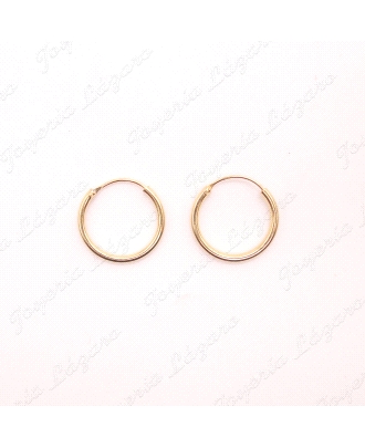 PEND. AROS PLATA  CHAPADA ORO TUBO 2X16M                                                            