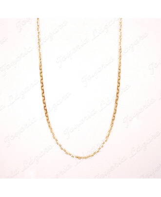 CADENA 45 CM. ORO 18KT OCASION BARCO PLANA 1.5MM                                                    