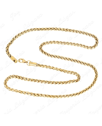 CADENA 60 CM. ACERO DORADA                                                                          