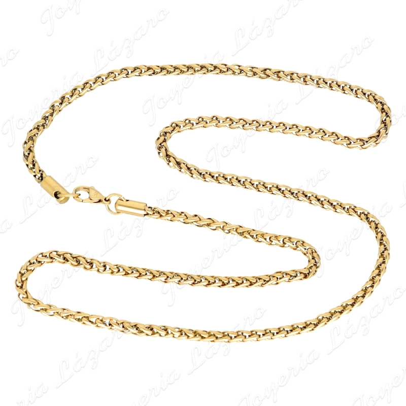 CADENA 60 CM. ACERO DORADA                                                                          