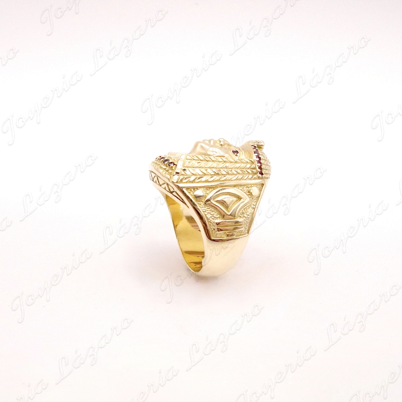SORTIJA ORO 18KT OCASION EGIPCIO CLEOPATRA                                                          