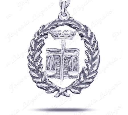 LLAVERO PLATA DERECHO