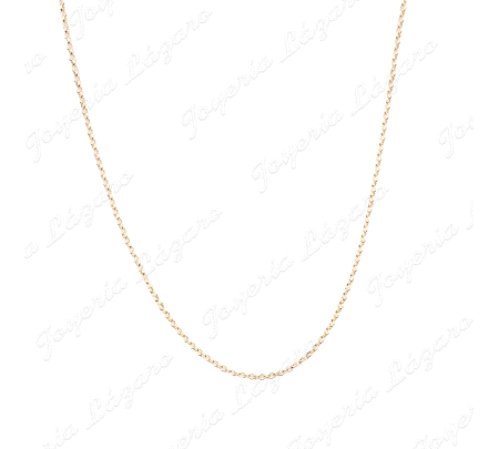 CADENA 50 CM. ORO 18 KTS ROLO 1.5MM