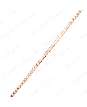 CADENA 45 CM. ORO 18 KTS barbada 1.5mm                                                              