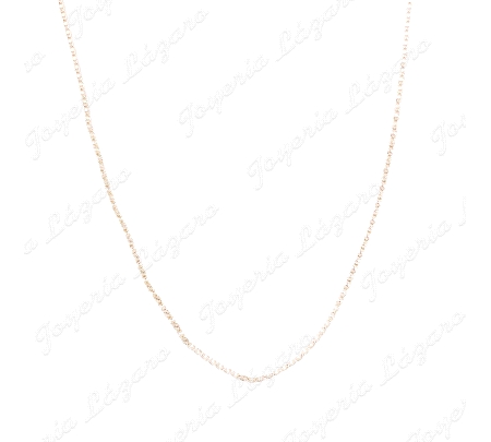 CADENA 45 CM. ORO 18 KTS PLANA DISEÑO 1.3MM