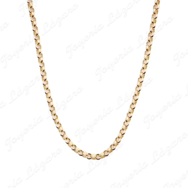 CADENA 45 CM. ORO 18KT OCASION ROLO 2MMX5 EXT.                                                      