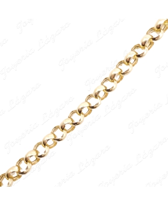 CADENA 45 CM. ORO 18KT OCASION ROLO 2MMX5 EXT.                                                      