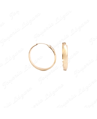 PEND. AROS ORO 18KT OCASION 1/2 CAÑA 3mmX 17 int                                                    