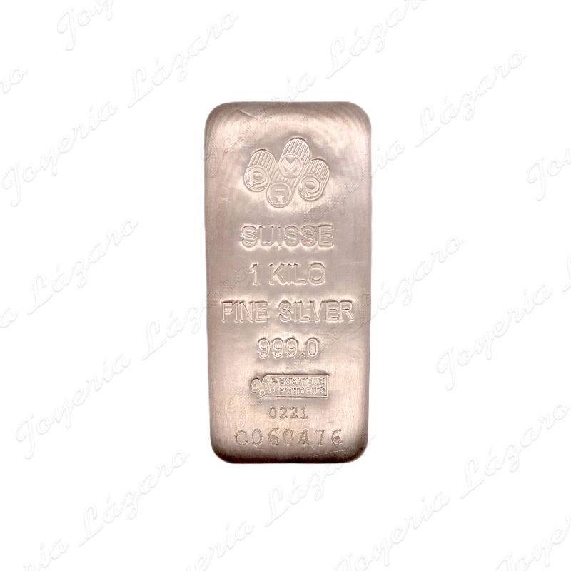 LINGOTE ORO PLATA SUISSE C060476                                                                    